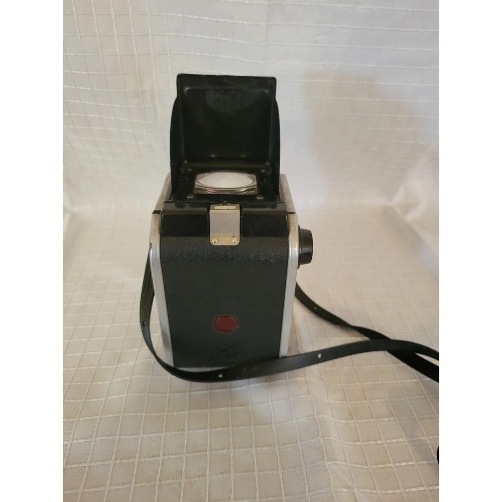 Vintage Kodak Duaflex II Camera Kodet Lens 620 Film Pseudo-TLR Black Silver